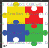 587 - Puzzle Piece