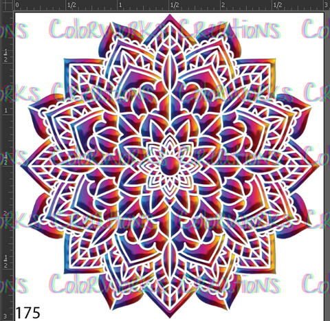 175 - Rainbow Mandala