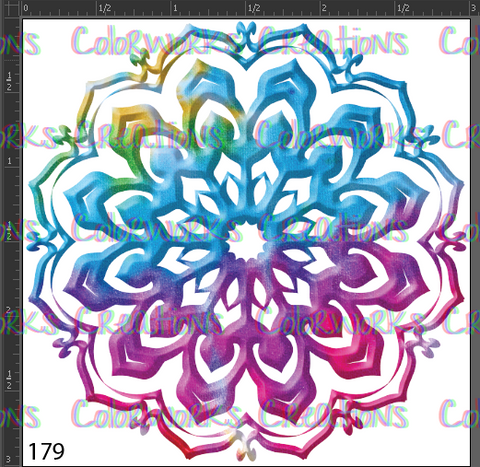 179 - Rainbow Mandala