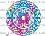 227 - Rainbow Mandala