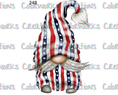 248 - Fourth of July Gnome