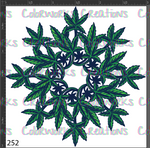 252 - Leaf Mandala