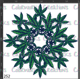 252 - Leaf Mandala