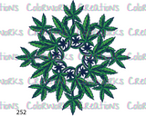 252 - Leaf Mandala