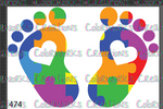 474 - Puzzle Footprint