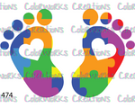 474 - Puzzle Footprint