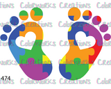 474 - Puzzle Footprint