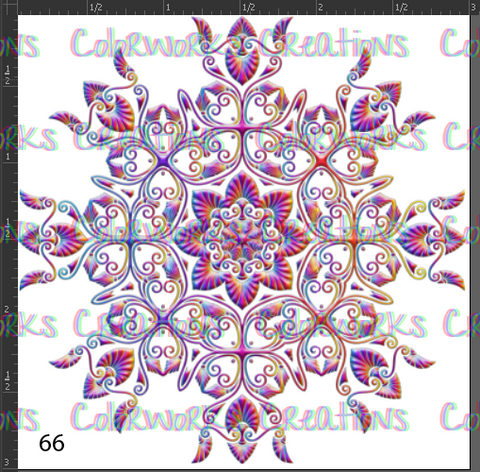 66 - Rainbow Mandala