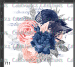 711 - Flowers with Sheet Music