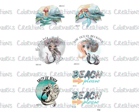 FS4 - Mermaid Full Sheet